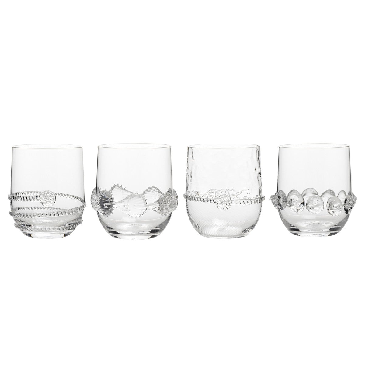 Juliska Chloe Red Wine Glass Set of 4