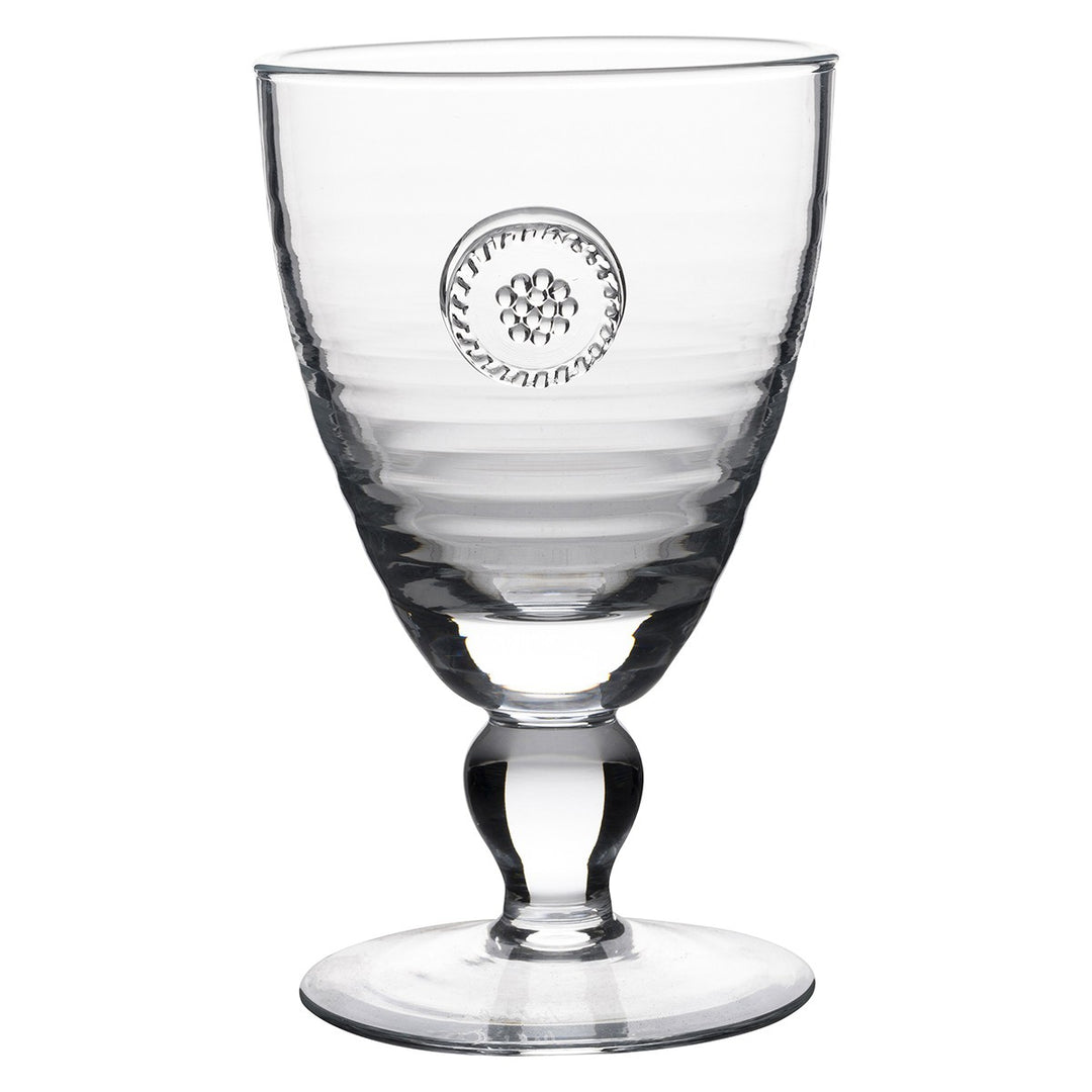 Juliska Berry & Thread Glass Footed Goblet