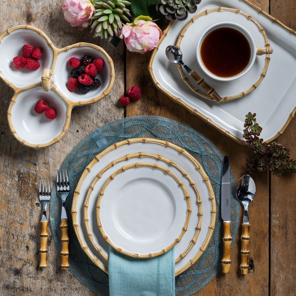 Juliska Bamboo Tea/Coffee Cup