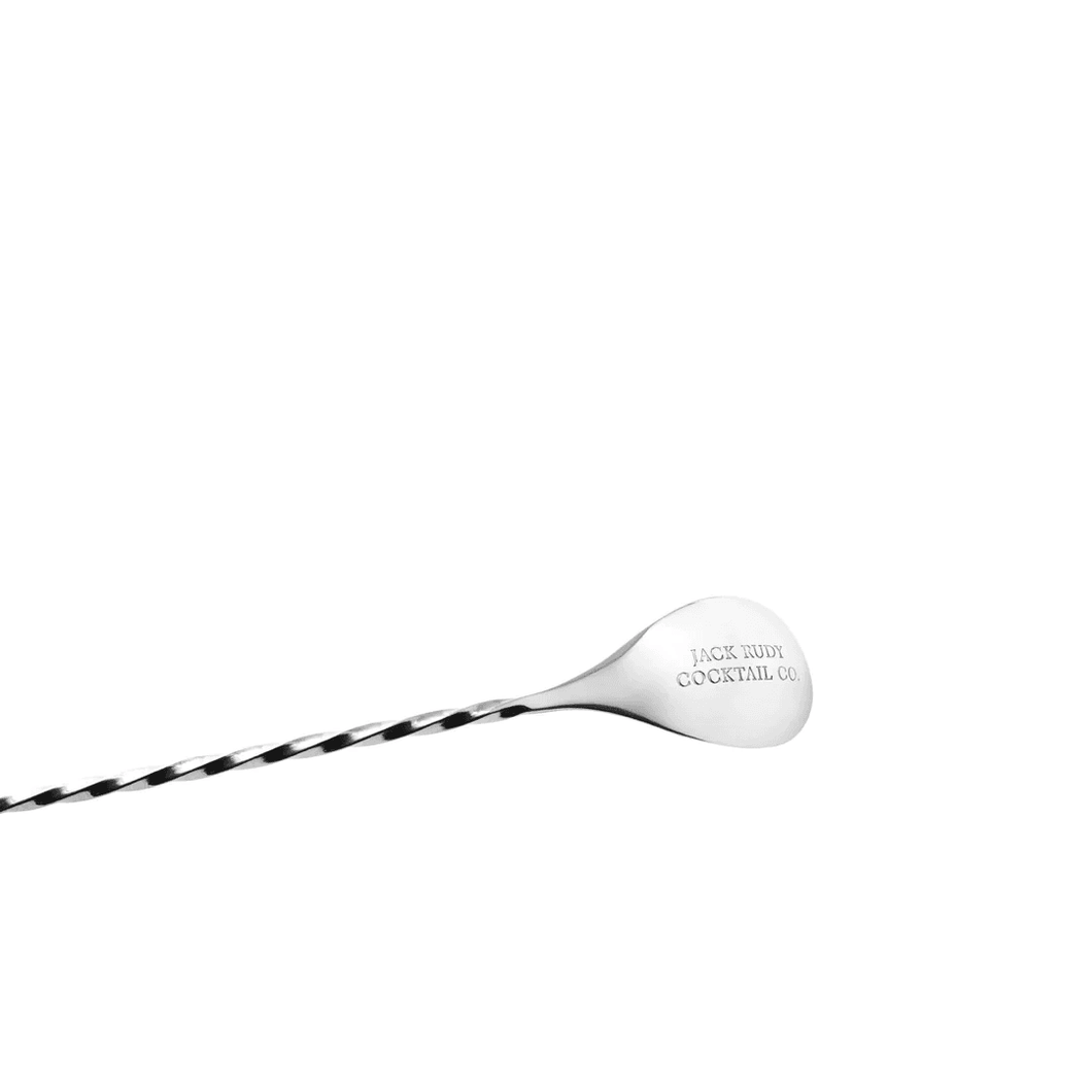 Jack rudy spiral bar spoon weighted end 