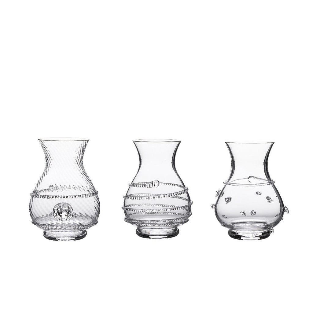 Juliska Mini Vase Trio Set