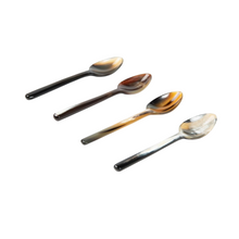 Load image into Gallery viewer, Esmee Small Black Horn Spoon
