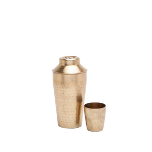 Winsford Antique Brass Cocktail Shaker