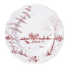 Load image into Gallery viewer, Juliska Country Estate Winter Frolic Ruby Dinner Plate
