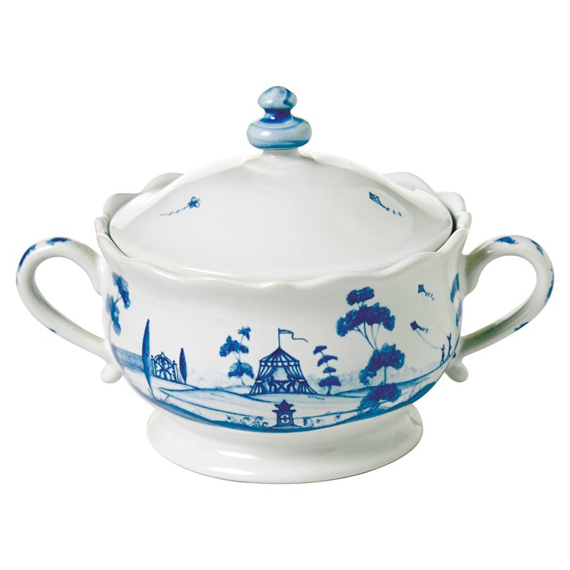 Juliska Country Estate Delft Blue Sugar Bowl