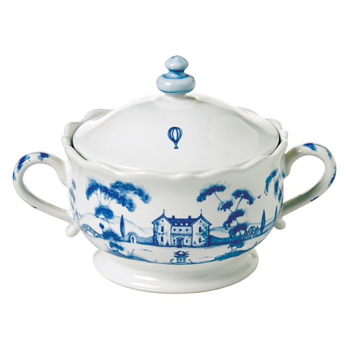 Juliska Country Estate Delft Blue Sugar Bowl