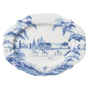 Juliska Country Estate Delft Blue Serving Platter 15"