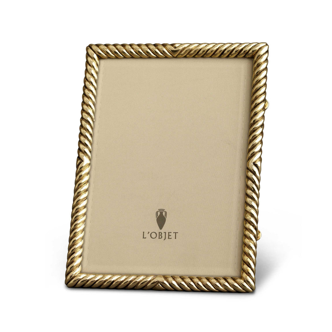 L'Objet Deco Twist Gold Frame, 5x7