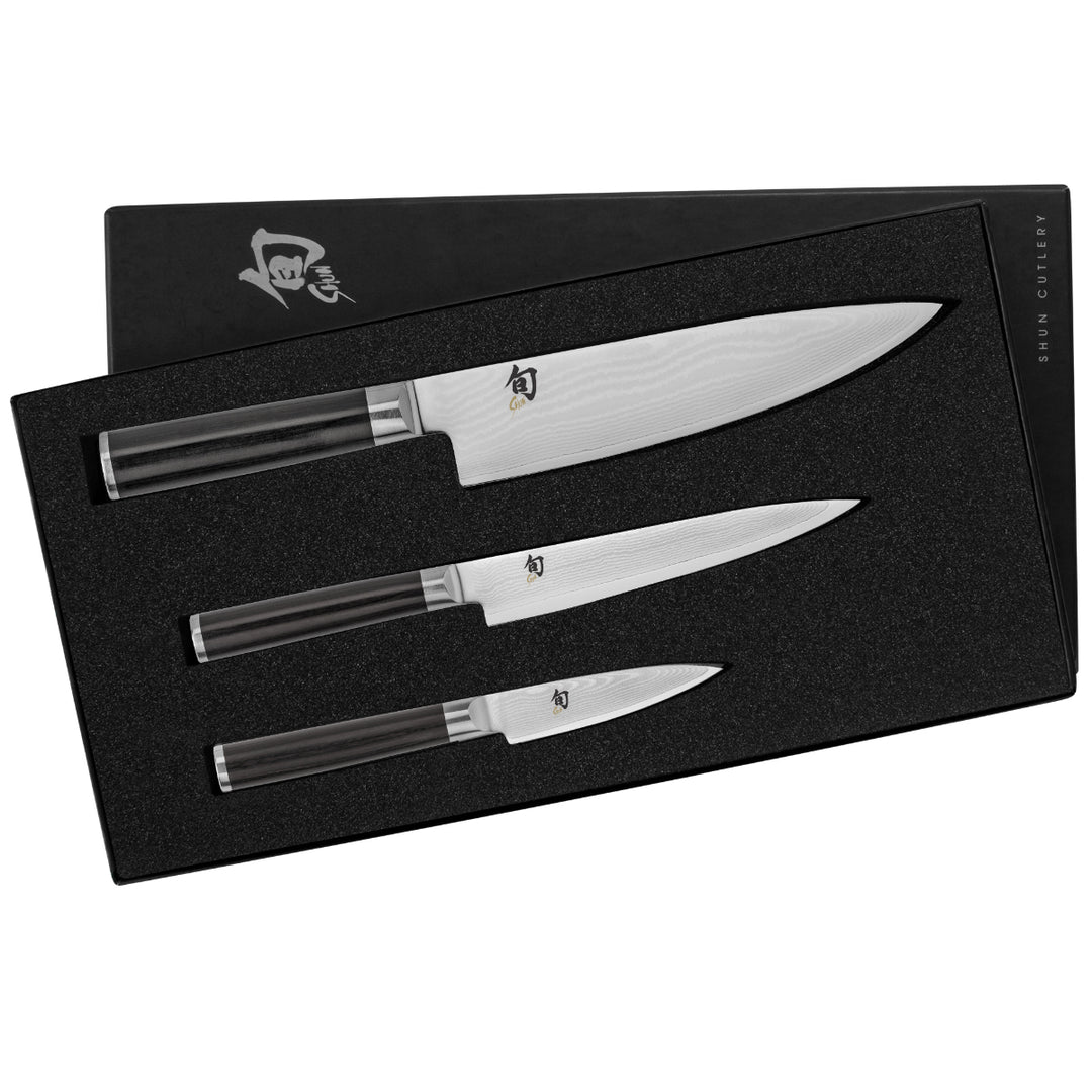 Shun Cutlery Classic 3 Pc Starter Boxed Set