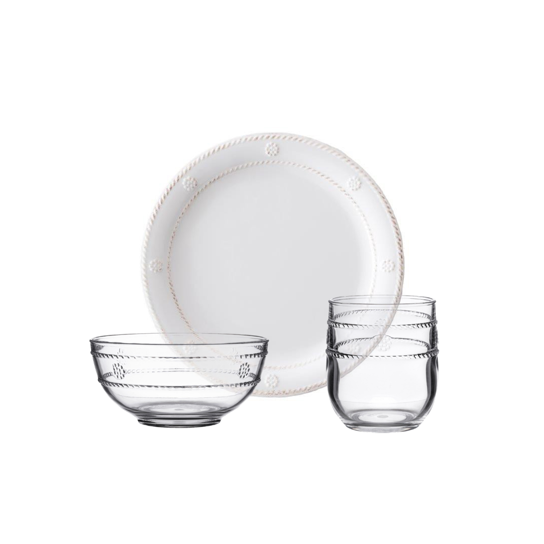 Juliska Melamine & Acrylic 3 Piece Place Setting for Baby