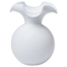 Load image into Gallery viewer, Vietri Hibiscus Glass White Vase, Large
