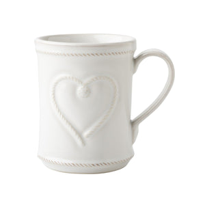 Juliska Berry & Thread Whitewash Cupfull of Love Mug