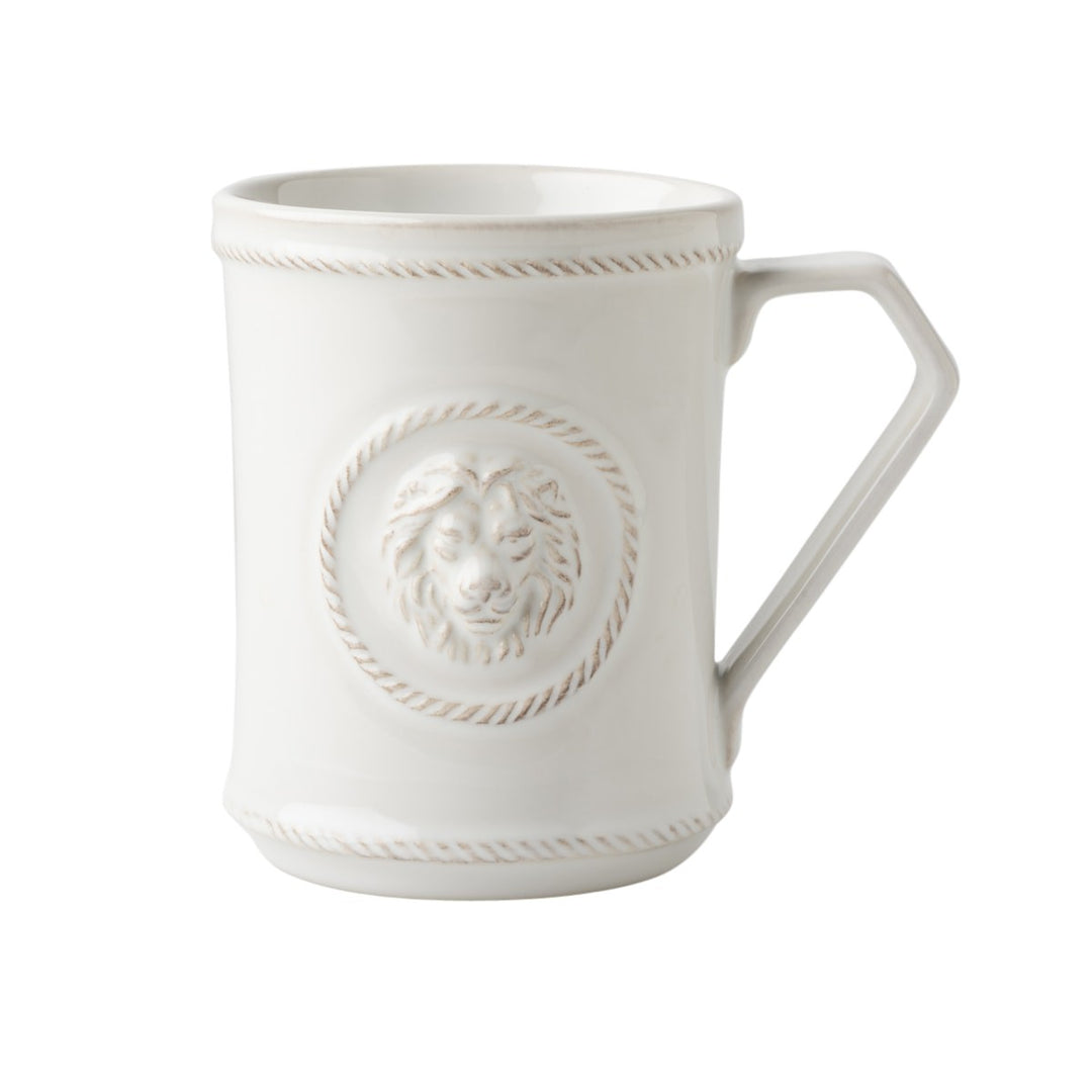 Juliska Berry & Thread Whitewash Cupfull of Courage Mug