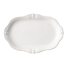 Load image into Gallery viewer, Juliska Berry &amp; Thread Whitewash Scallop Platter 15&quot;
