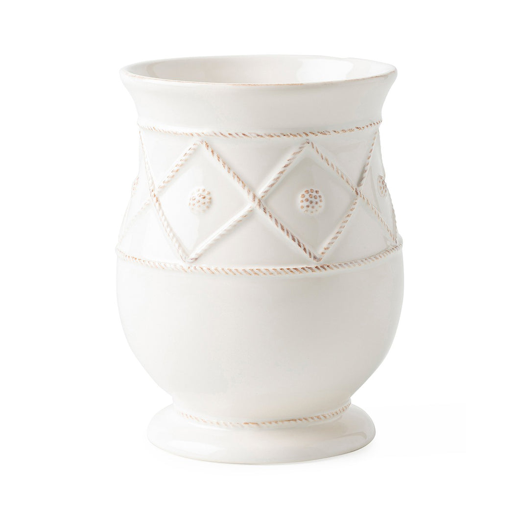 Juliska Berry & Thread Whitewash Utensil Crock/Vase