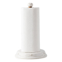 Load image into Gallery viewer, Juliska Berry &amp; Thread Whitewash Paper Towel Holder

