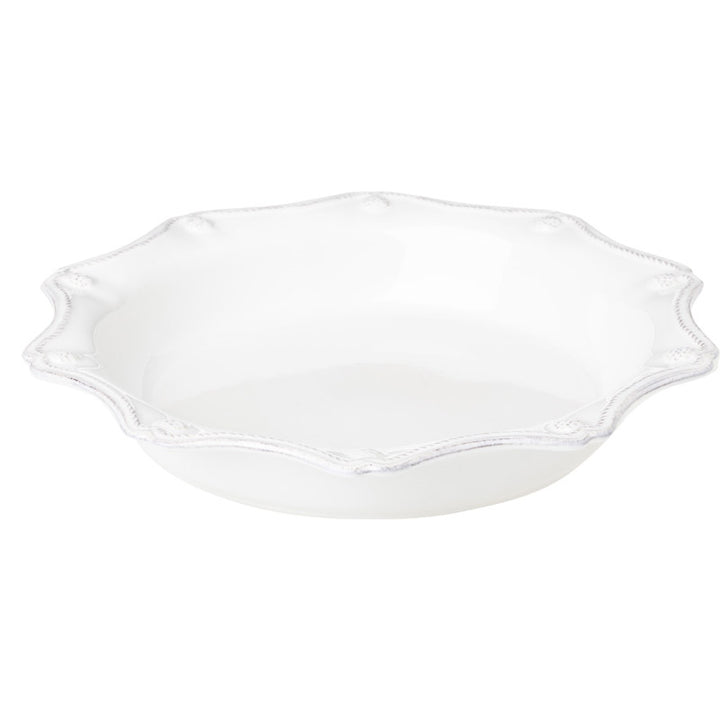 Juliska Berry & Thread Whitewash Pie/Quiche Dish