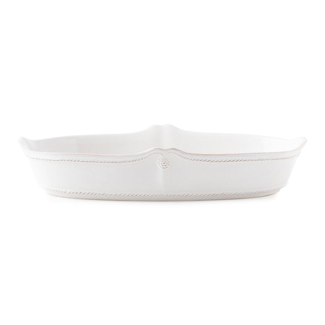 Juliska Berry & Thread Whitewash Oblong Serving Dish