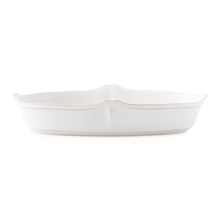Load image into Gallery viewer, Juliska Berry &amp; Thread Whitewash Oblong Serving Dish
