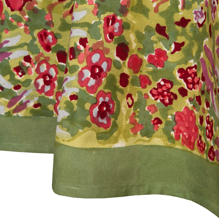 Jardin Red & Green Tablecloth