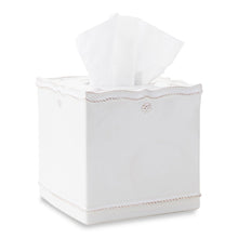 Load image into Gallery viewer, Juliska Berry &amp; Thread Whitewash Tissue Box Cover

