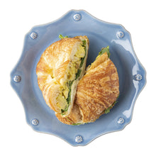 Load image into Gallery viewer, Juliska Berry &amp; Thread Chambray Scallop Dessert/Salad Plate
