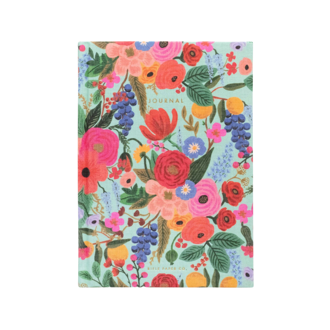 Garden Party Fabric Journal