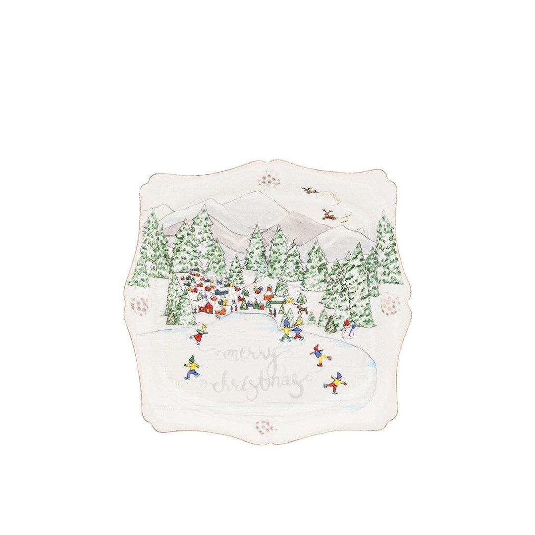 Juliska Berry & Thread North Pole Merry Christmas Trinket Tray