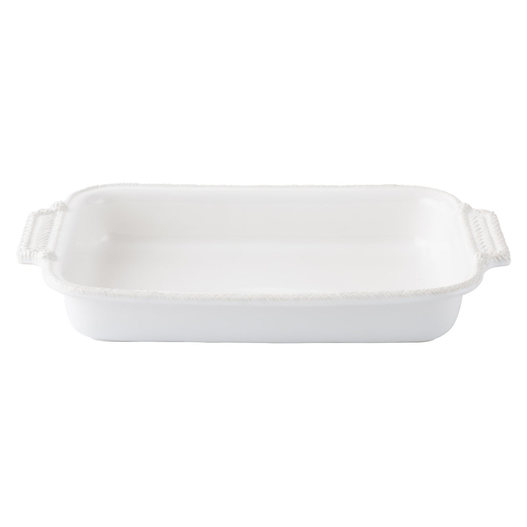 Juliska Le Panier Whitewash Rectangular Baker