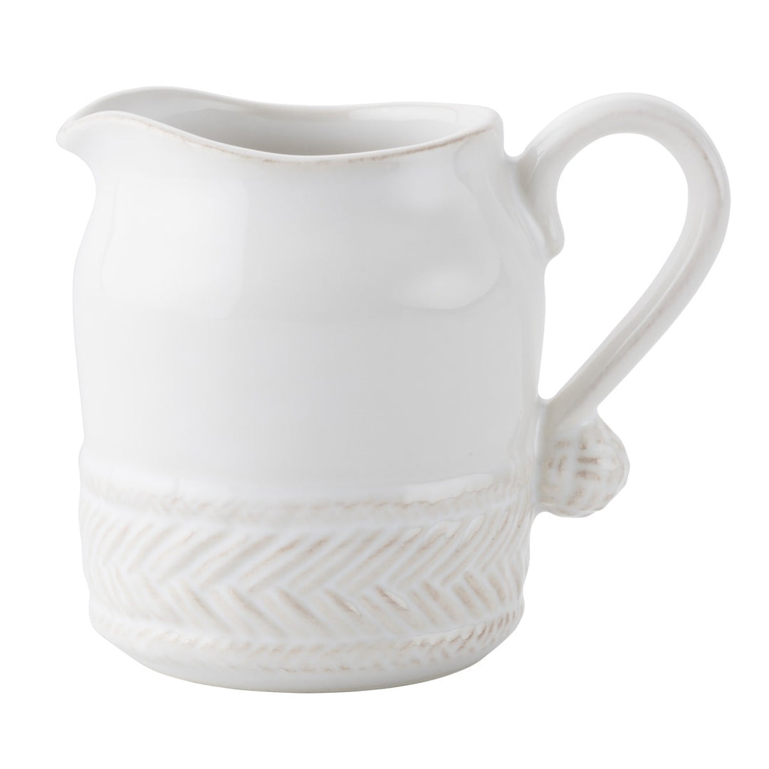 Juliska Le Panier Whitewash Creamer