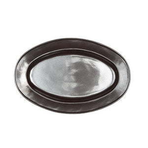Juliska Pewter Stoneware Oval Platter 15"