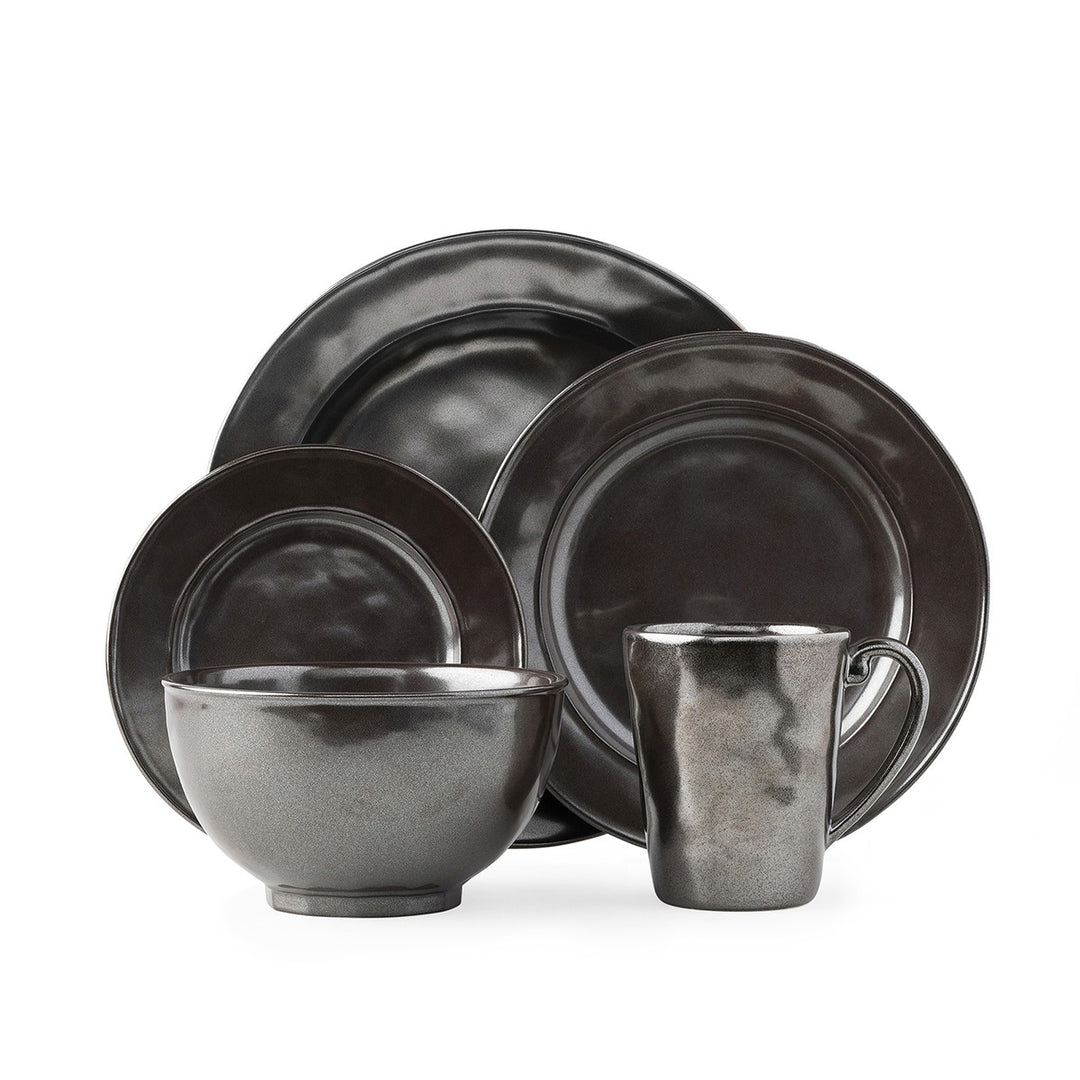 Juliska Pewter Stoneware 5 Piece Place Setting