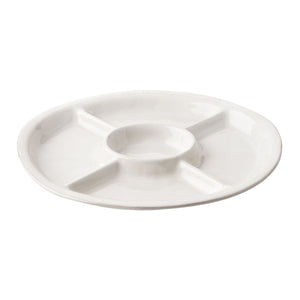Juliska Puro Whitewash Crudite Platter