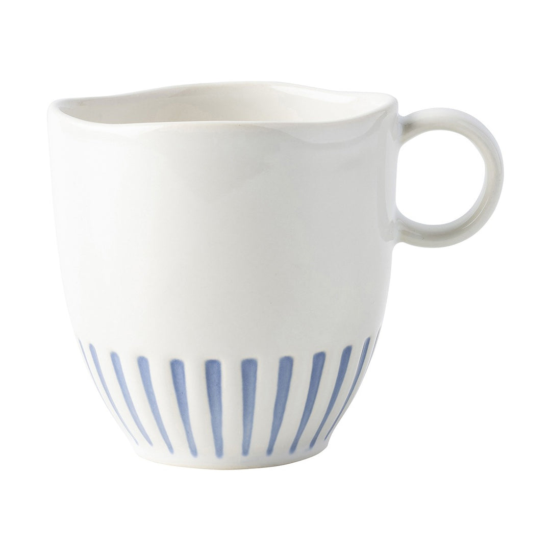 Juliska Sitio Stripe Indigo Mug