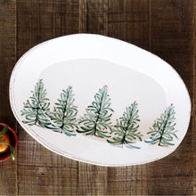 Load image into Gallery viewer, Vietri Lastra Holiday Large Oval Platter
