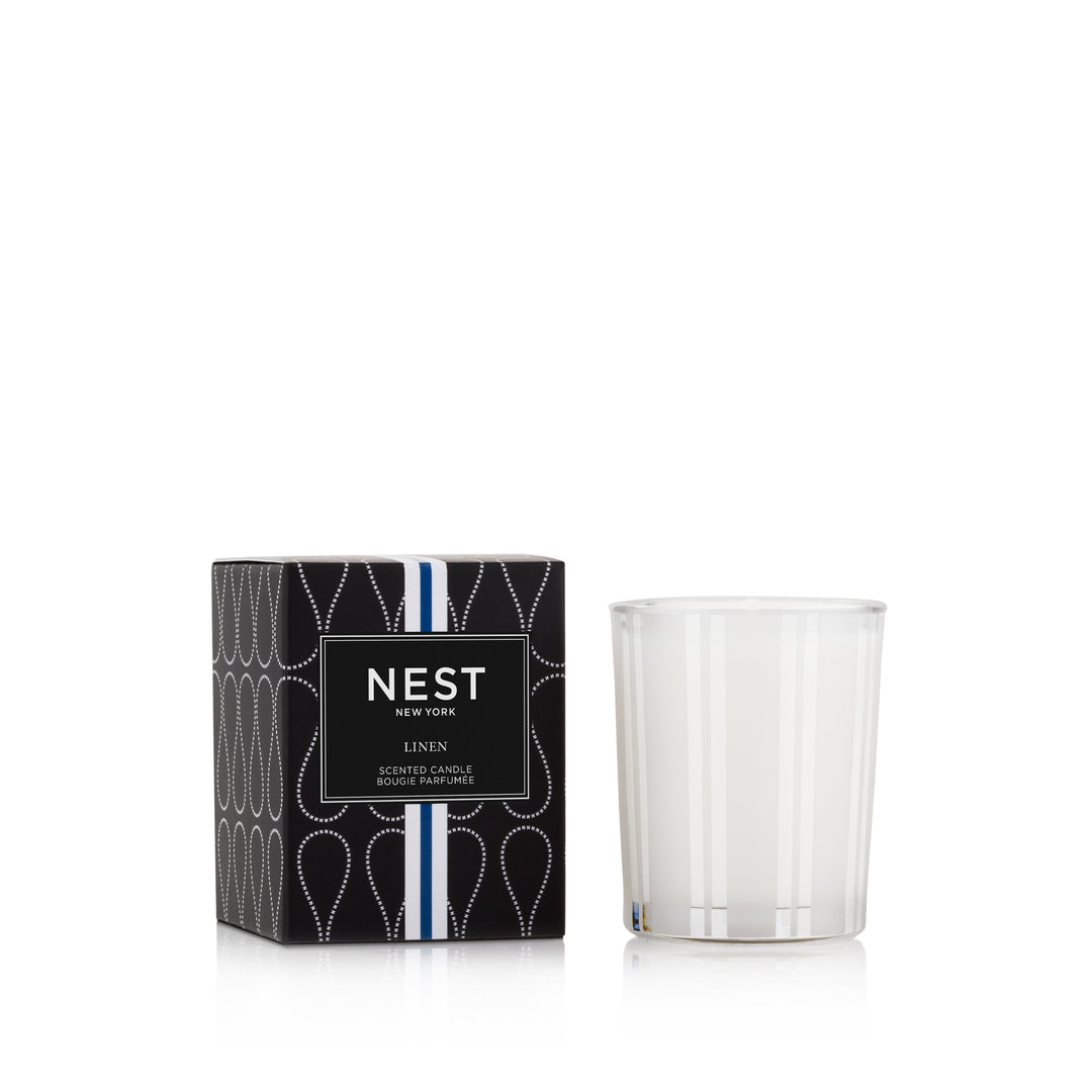 Nest Linen Votive Candle