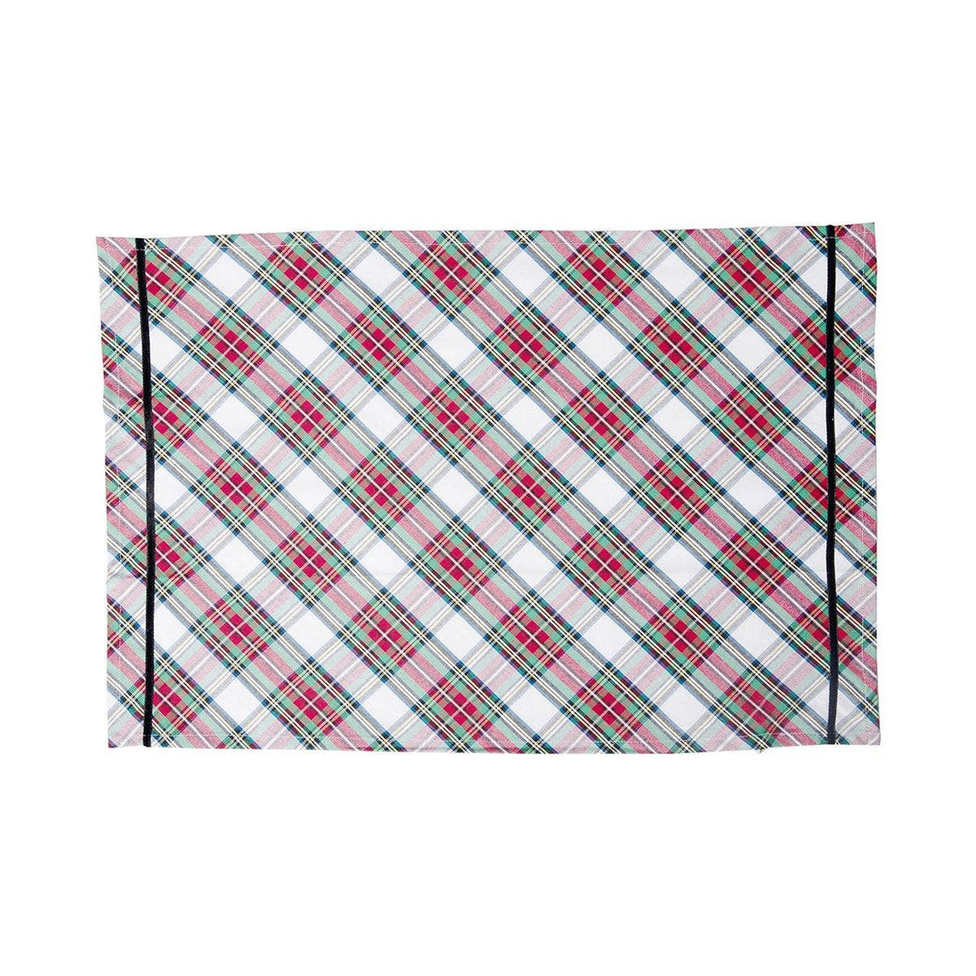 Juliska Stewart Tartan Kitchen Towel Set/2