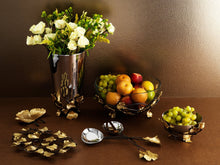 Load image into Gallery viewer, Michael Aram Golden Ginkgo Serving Set
