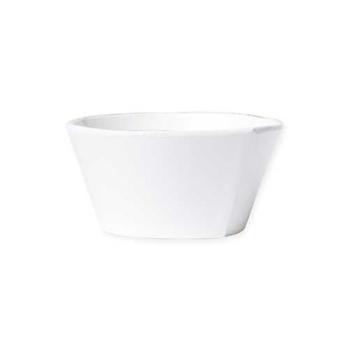 Vietri Lastra Melamine White Stacking Cereal Bowl