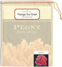 Load image into Gallery viewer, Peony Tea Towel
