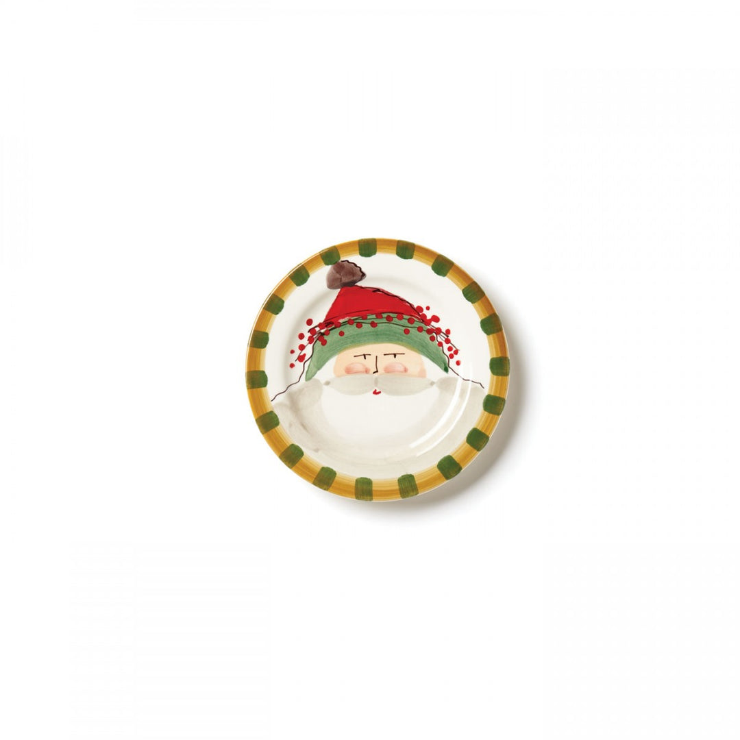 Vietri Old St. Nick Assorted Round Salad Plate