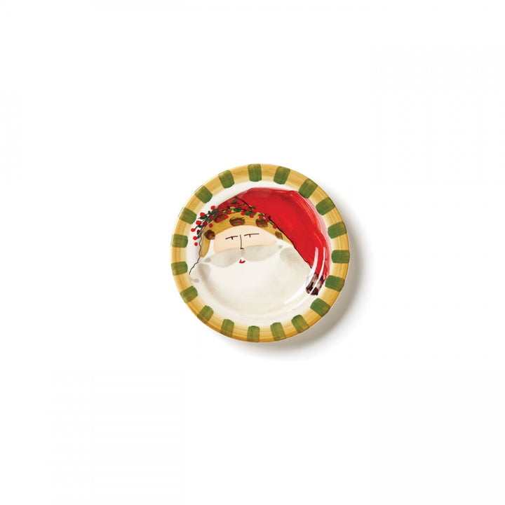 Vietri Old St. Nick Assorted Round Salad Plate