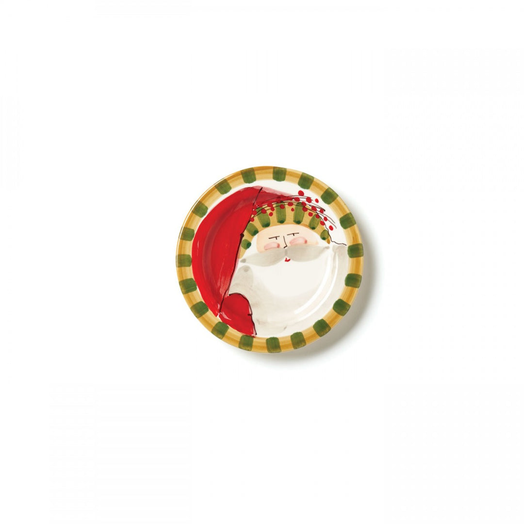 Vietri Old St. Nick Assorted Round Salad Plate