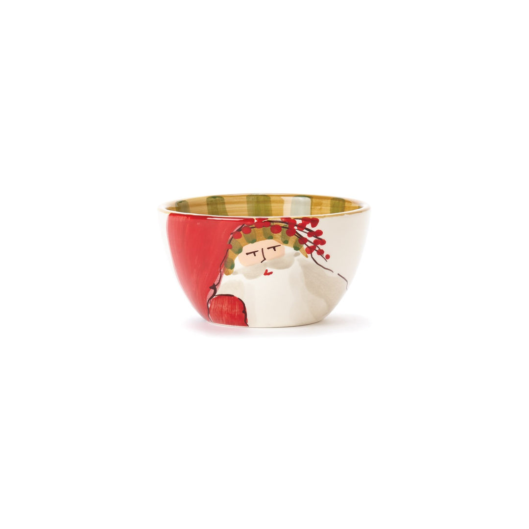 Vietri Old St. Nick Assorted Cereal Bowl