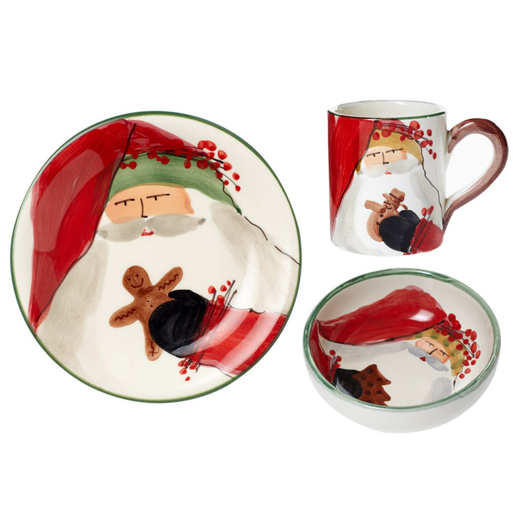 Vietri Old St. Nick Bambini Set