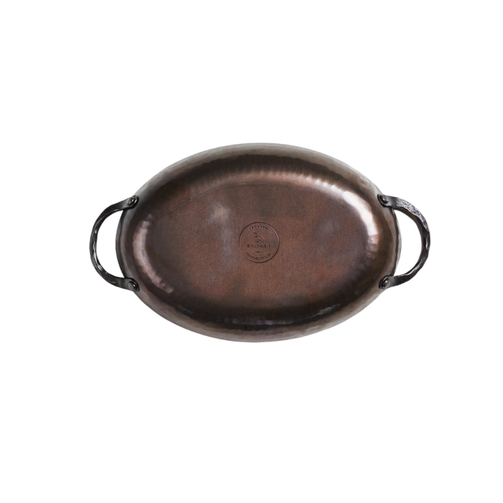 Smithey Carbon Steel Oval Roaster