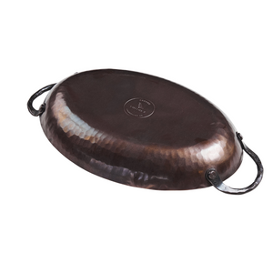 Smithey Carbon Steel Oval Roaster