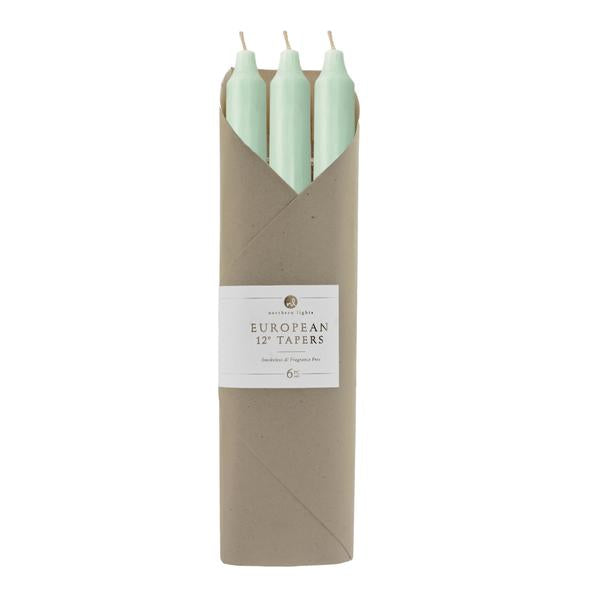 Pistachio 12" Taper Candles