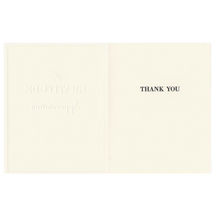 Crane & Co. "With Gratitude & Appreciation" Card