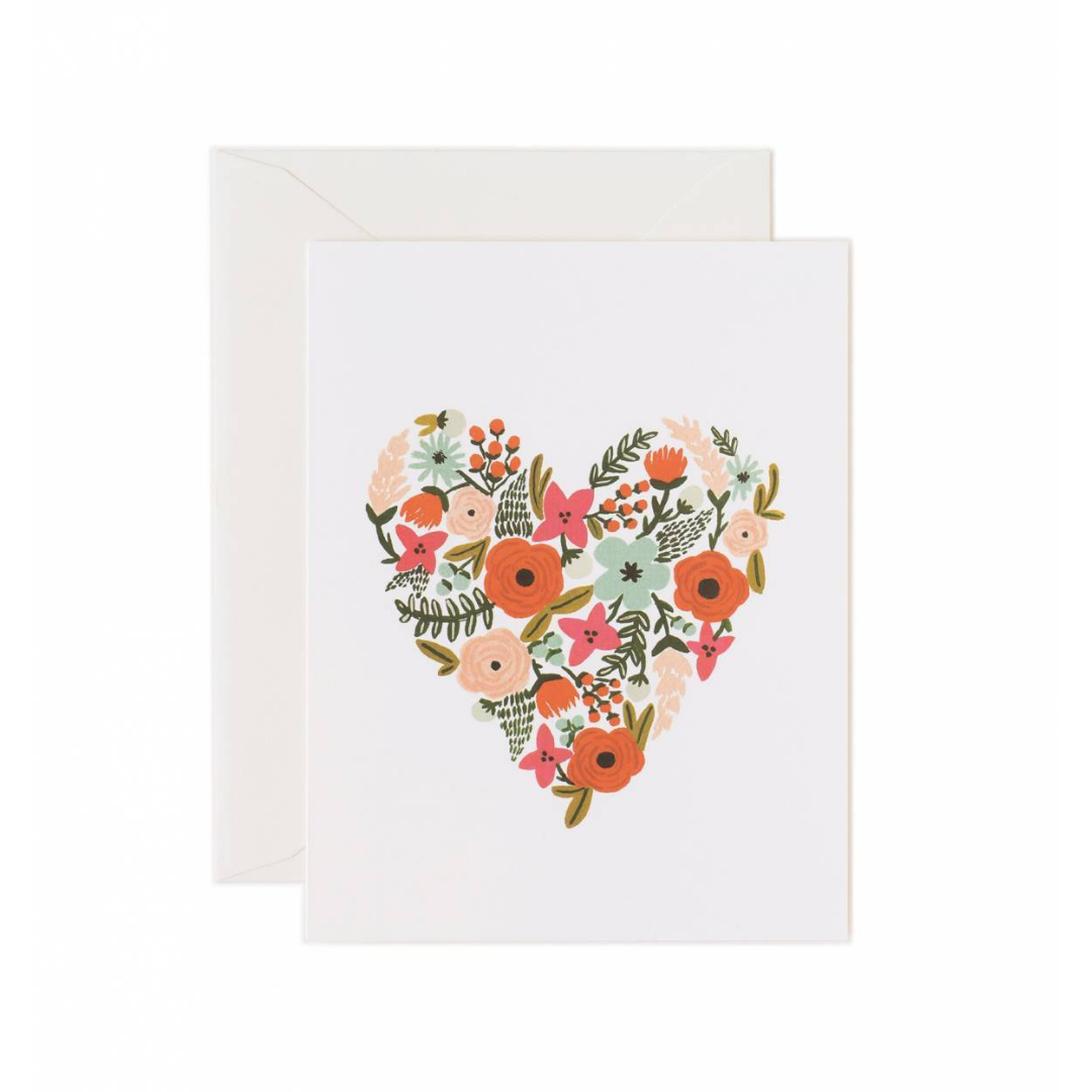 Floral Heart Card